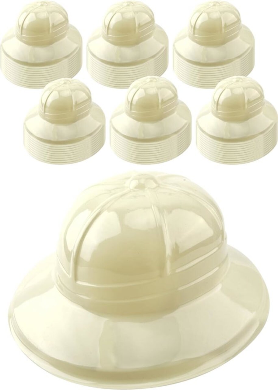 Safari Hats, Dress-Up Costume Hats for Kids Crafts & School Activities, 12 Pack